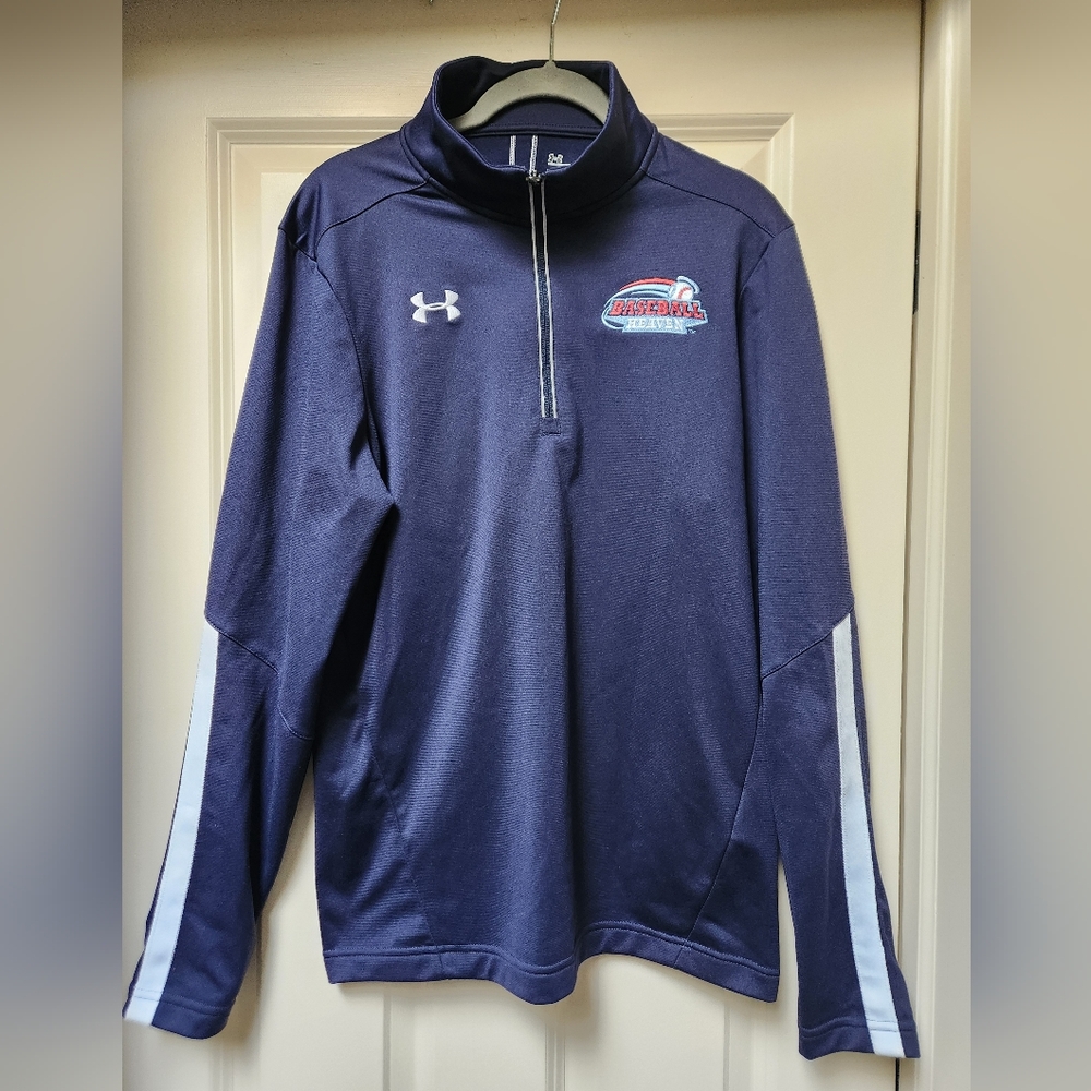 Under Armour Navy Blue Quarter Zip, Size Small